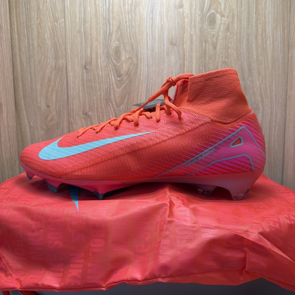 Nike Zoom Mercurial Superfly 10 Elite FG Mad Energy Pack FQ1454-800 Men Size 13
